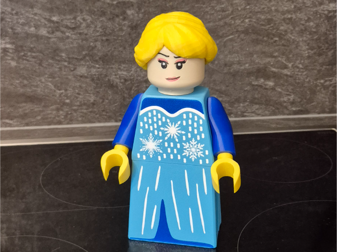 Frozen Building Block Characters