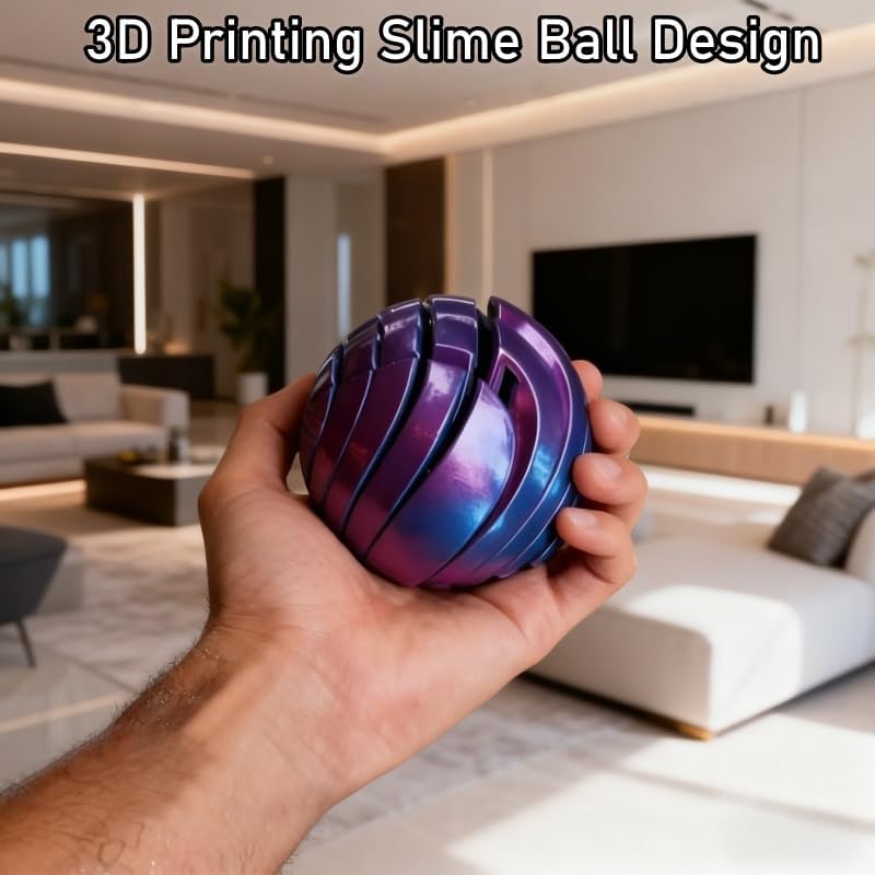 3D Printed Fidget Ball Toy