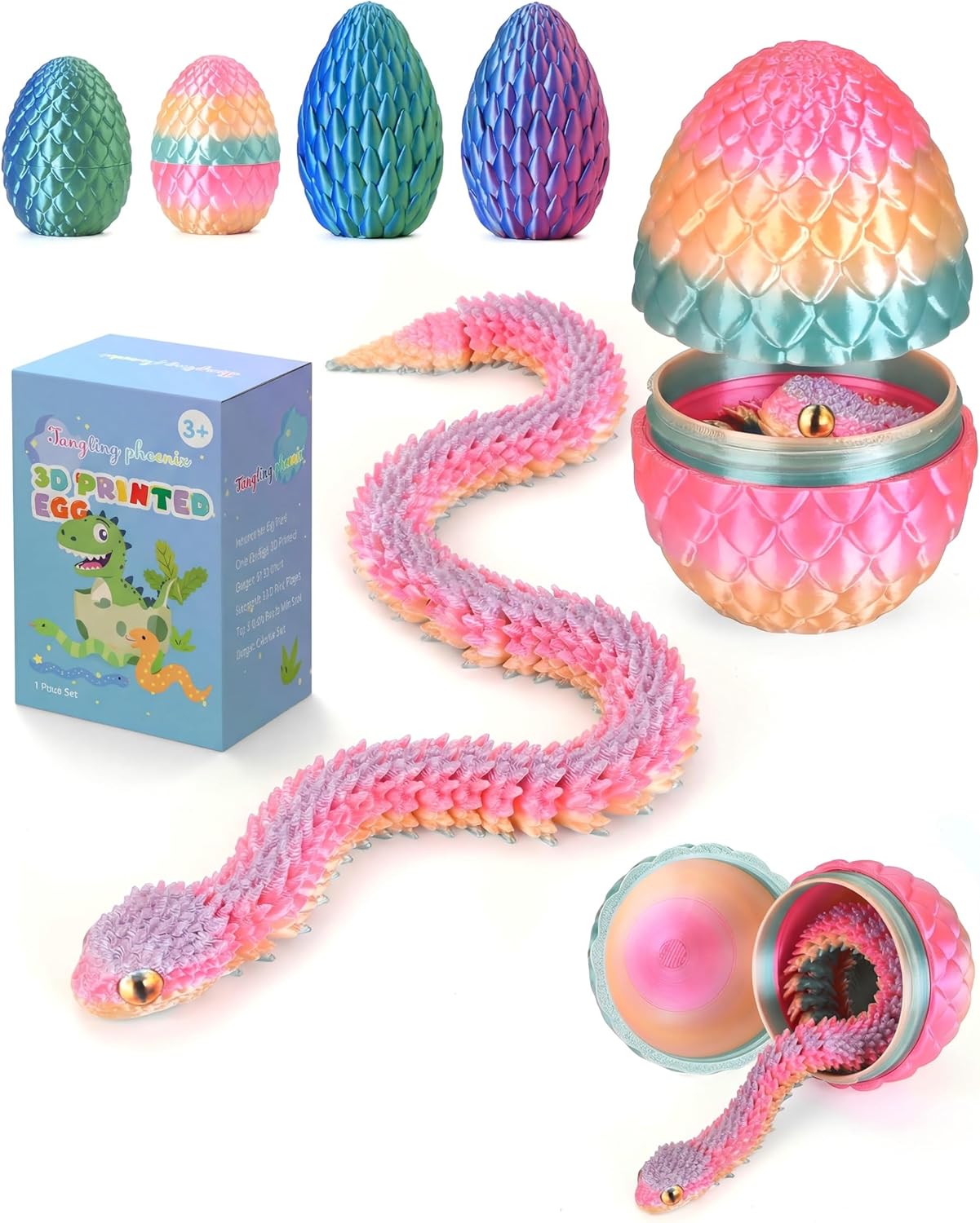 3D Printed Snake Egg