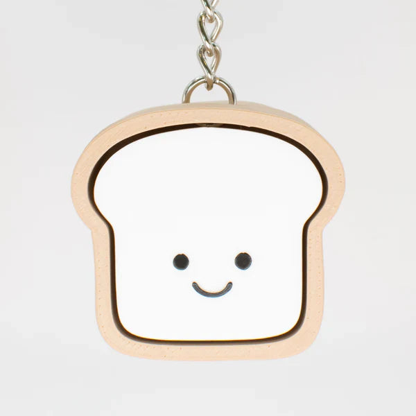 3D Printed Loafy Clicky Bread Keychain