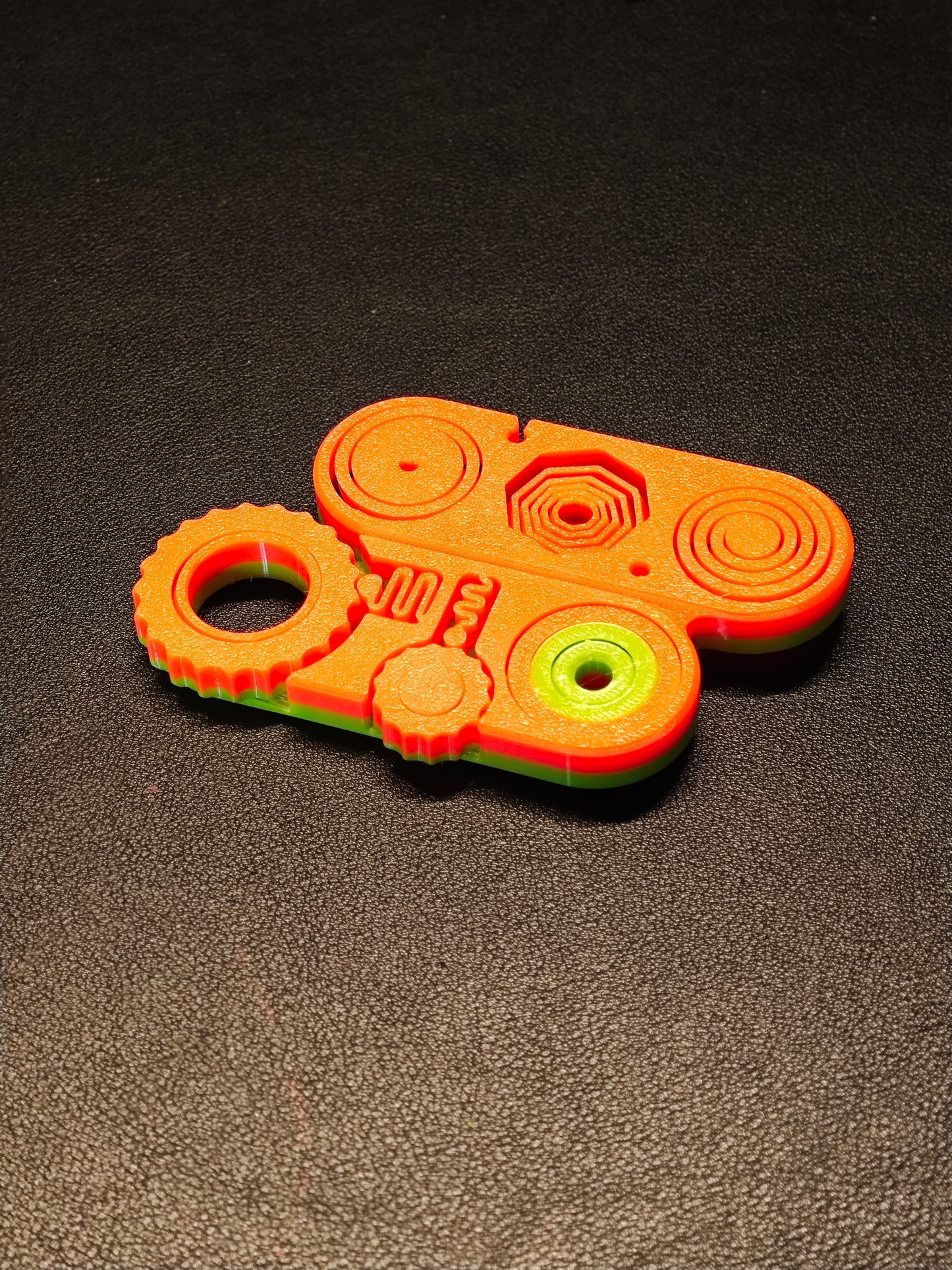 3D Printed Six in one stress relieving toy