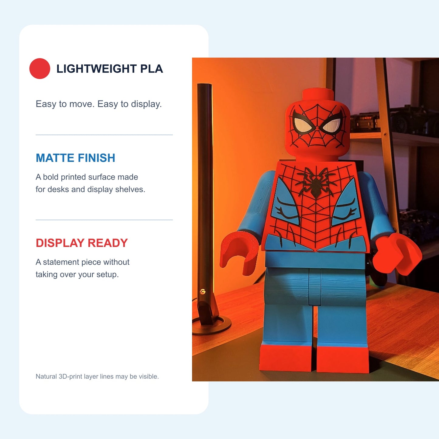 3D-Printed Hero Desk Figures & Duo Sets | Collectible Decor