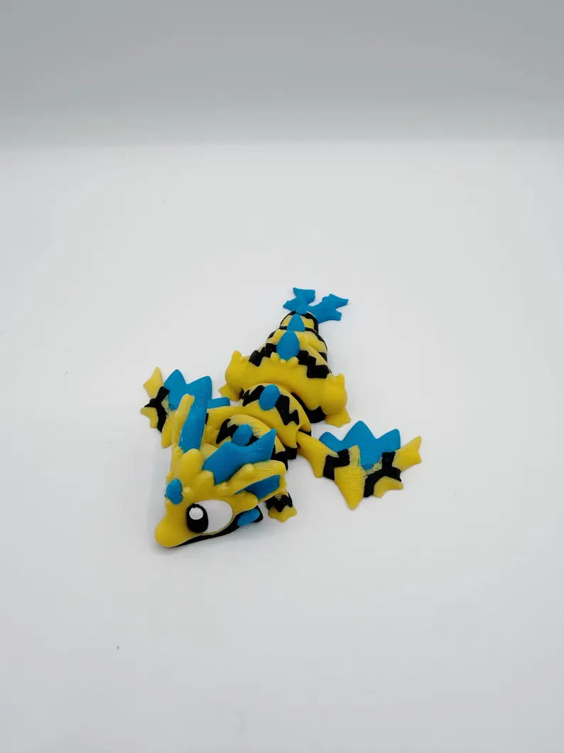 Hatchling Dragon – 3D Printed Articulated Baby Dragons with Fantasy Eggs