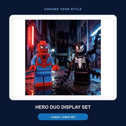 3D-Printed Hero Desk Figures & Duo Sets | Collectible Decor