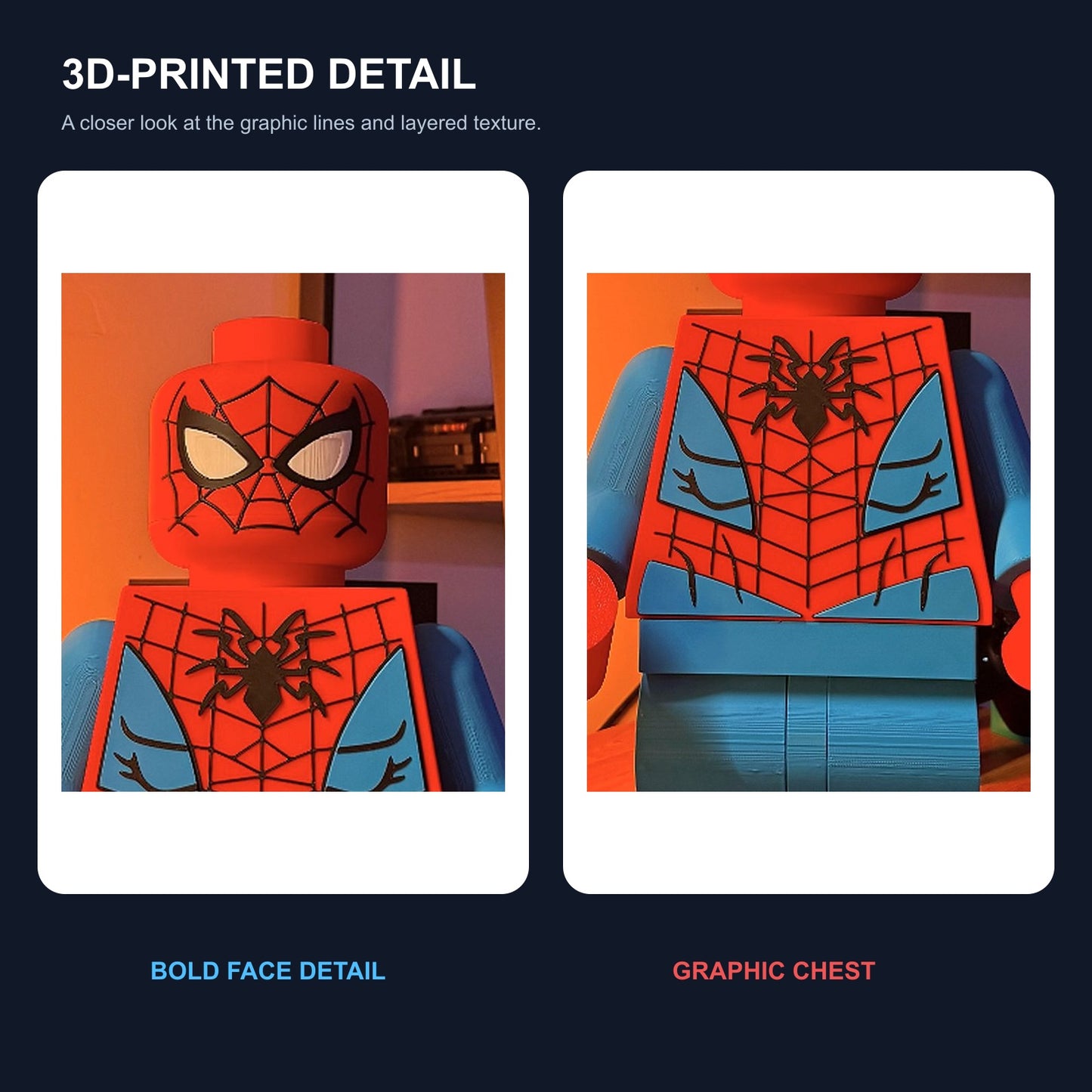 3D-Printed Hero Desk Figures & Duo Sets | Collectible Decor