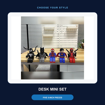 3D-Printed Hero Desk Figures & Duo Sets | Collectible Decor