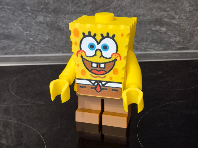 SpongeBob Block Figure