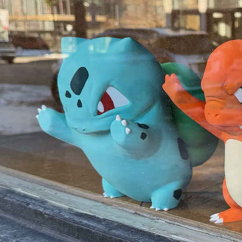 Starter Creature Window Set – Cozy Window Sill Display – Kawaii Home Decor