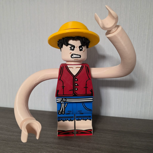 3D Printed Luffy （long arm） 8inches