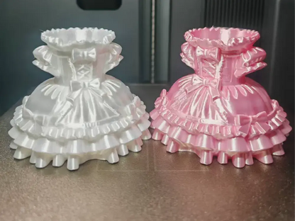 3D Printed Skirt-shaped Pen Holder