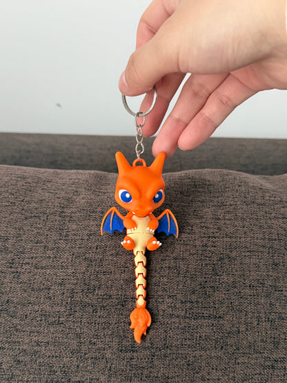 3D Printed Pokemon Keychain