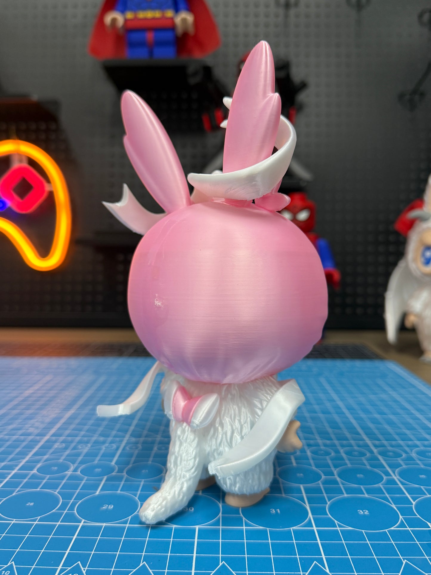 LABUBUS silk texture