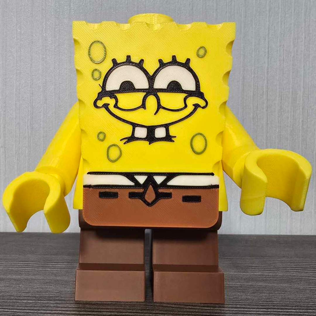 SpongeBob Block Figure