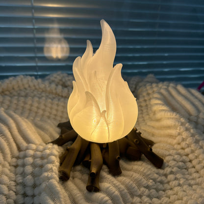 3D Printed PLA Ambient Flame Lamp（Free shipping for a limited time）