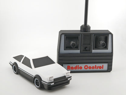 Reverse‑driving RC car