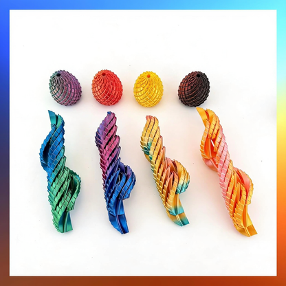 3D Printed Twisty Fidget Dragon Egg