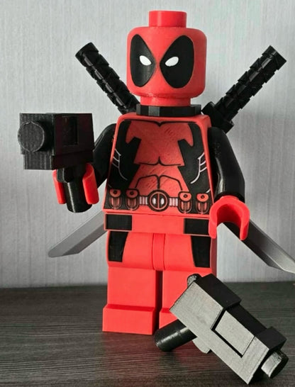 3D Printed Deadpool 8inches（Free shipping for a limited time）