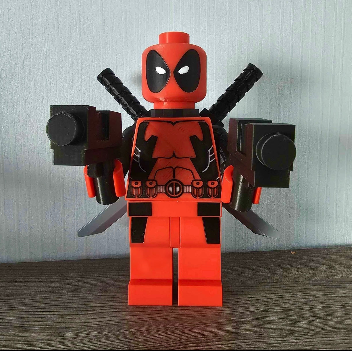 3D Printed Deadpool 8inches（Free shipping for a limited time）