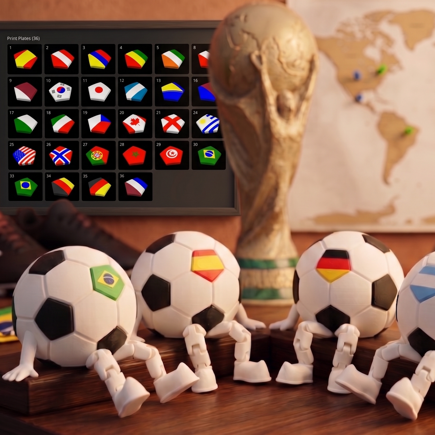 World Cup-The movable football companion