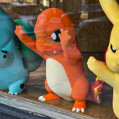 Starter Creature Window Set – Cozy Window Sill Display – Kawaii Home Decor