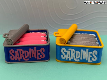 3D Printed Sardine-shaped stress-relieving toy