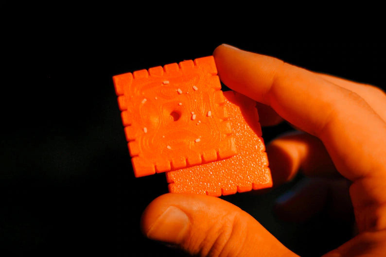 Cheez-It Cracker Fidget Slider: 3D Printed Collectible