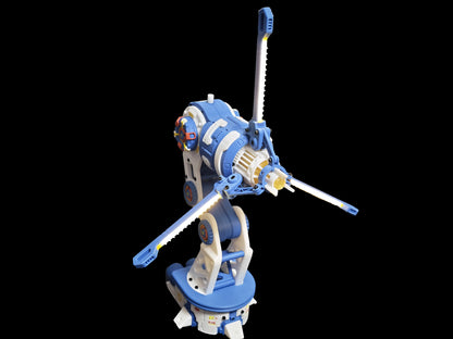 3D Printed Electromagnetic gun (dimmable night light)