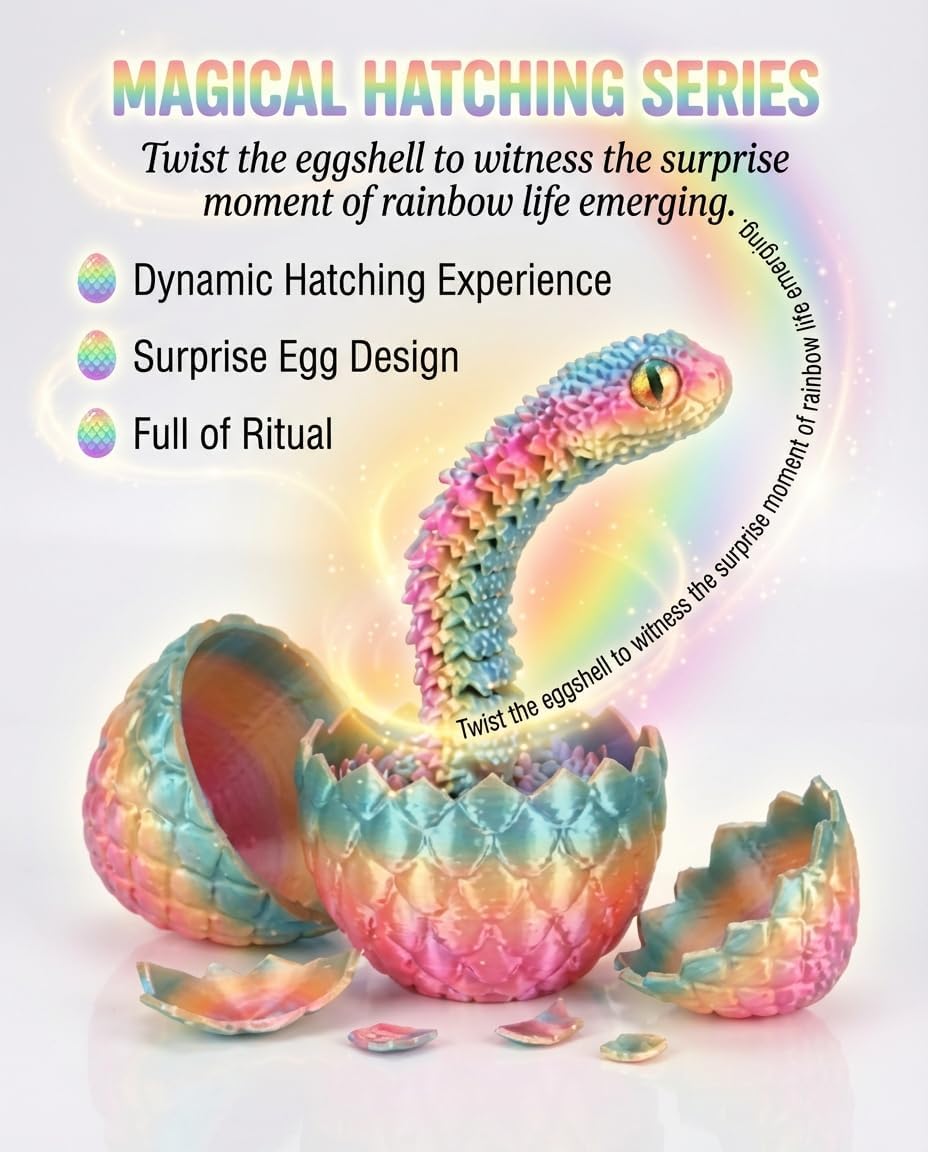 3D Printed Snake Egg