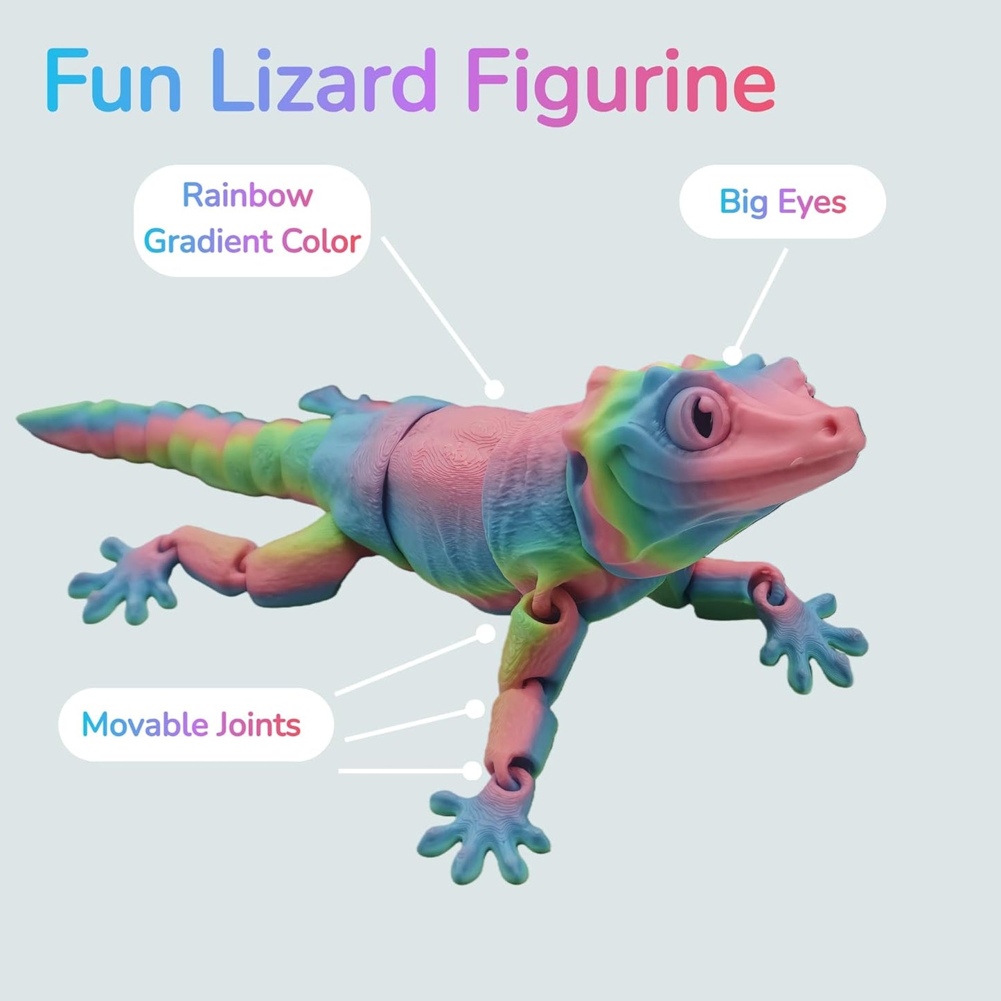 3D Printed Gecko/Lizard Figurine