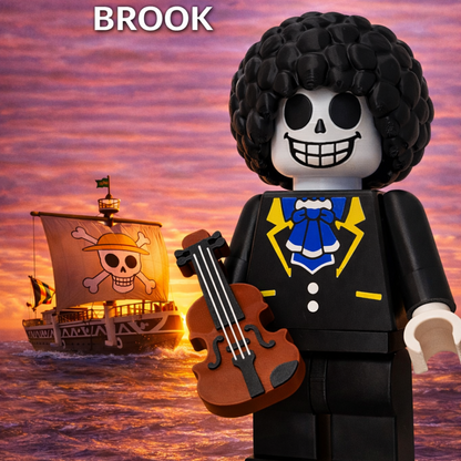 3D Printed Soul King Brook 8inches （One Piece）