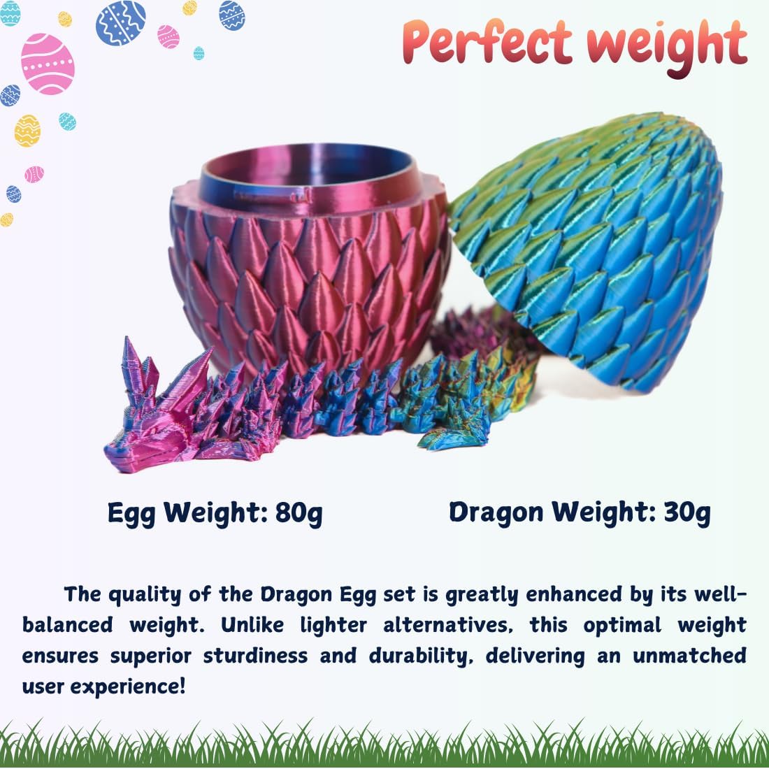 12 inch Dragon and Egg