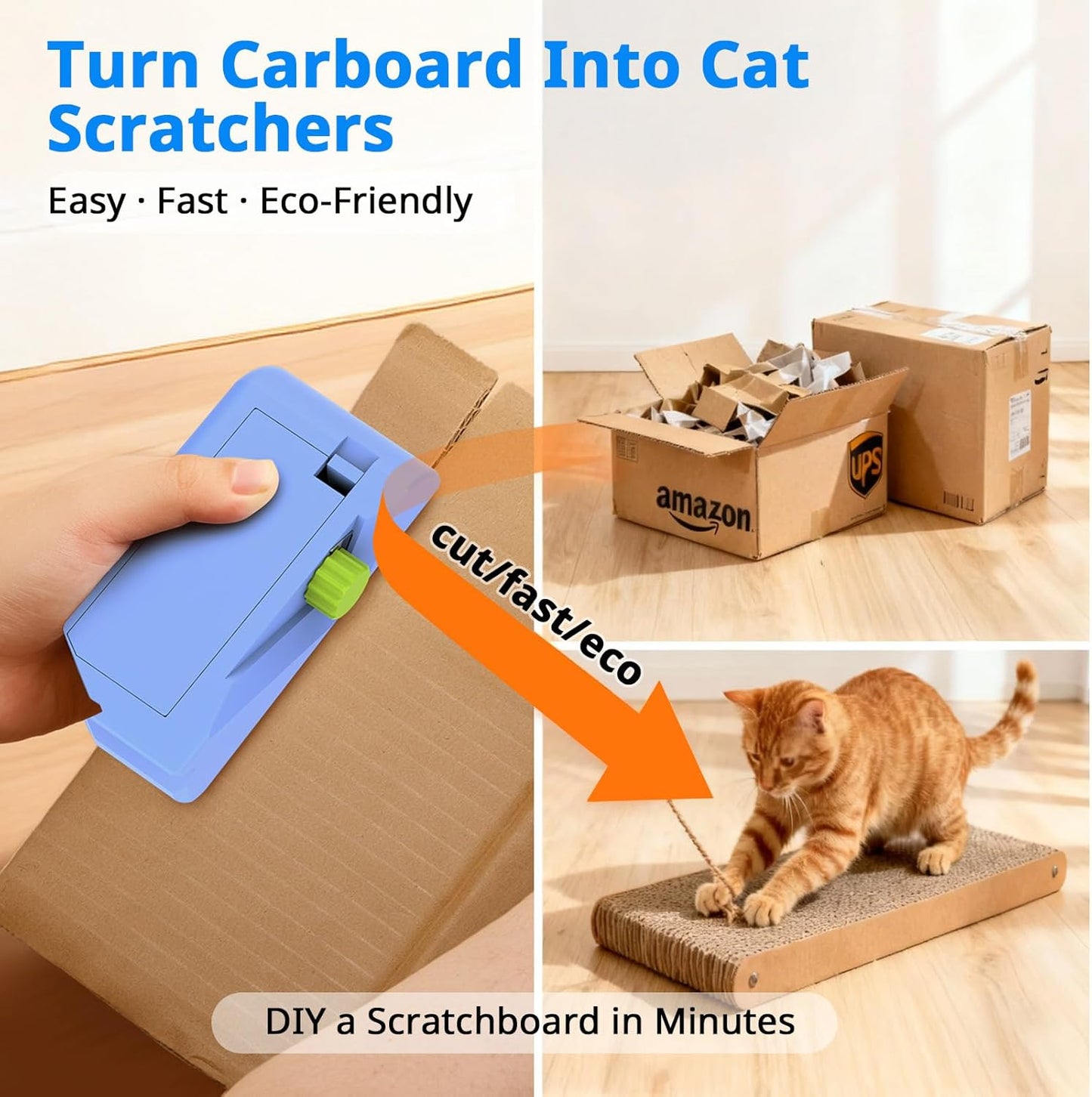 3D Printed Cardboard Strip Cutter