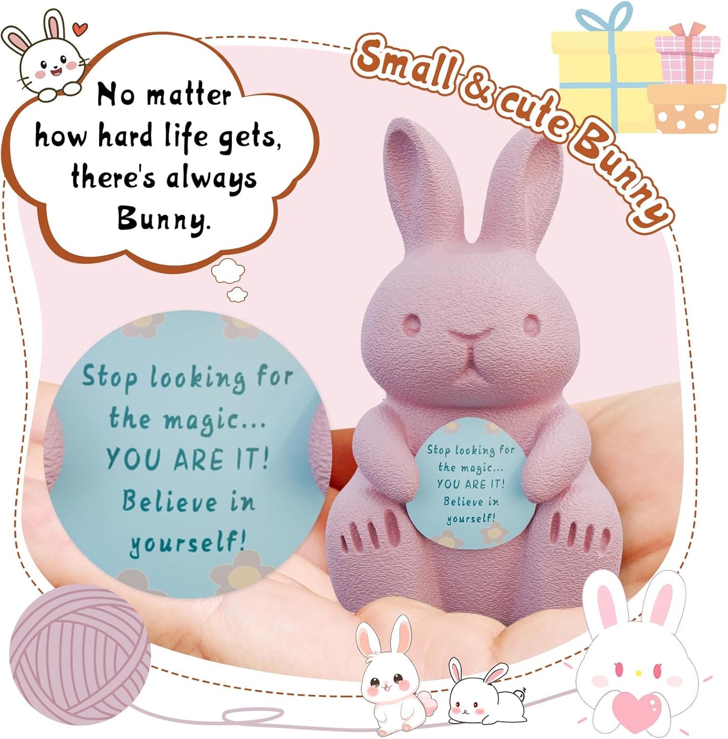 24 Pack Eggs with 3D Printed Knitted Animals