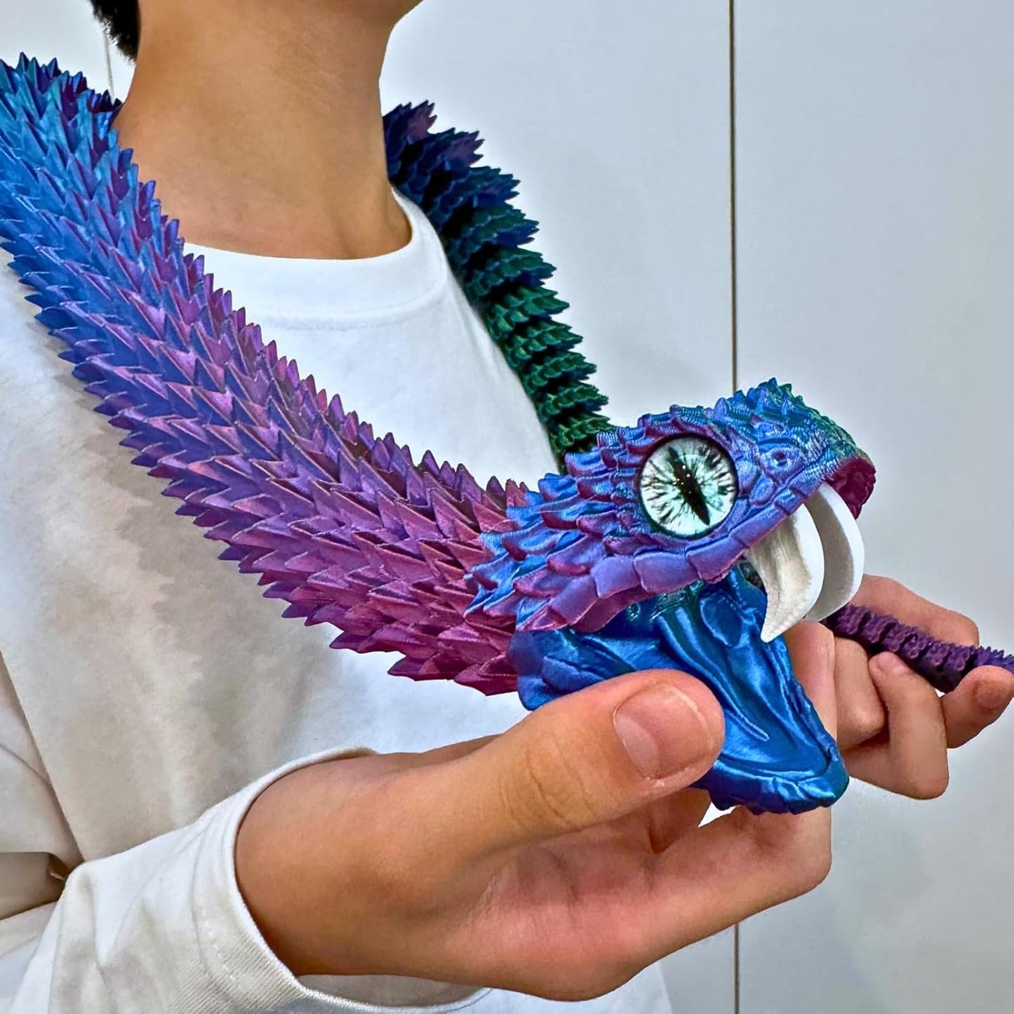 35.5-inch 3D Printed Snake
