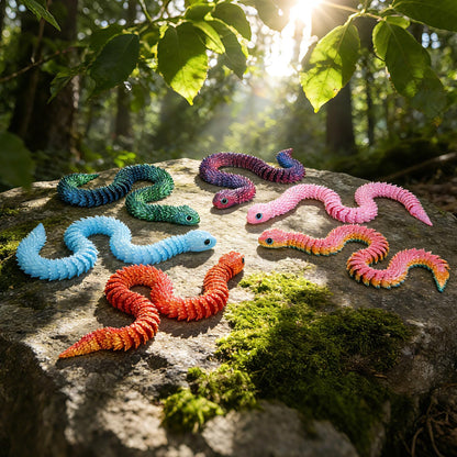 6 PCS  Snake Toys