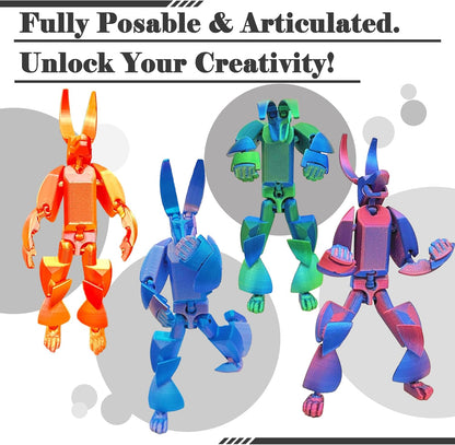 3D Printed Bunny Fidget Toys
