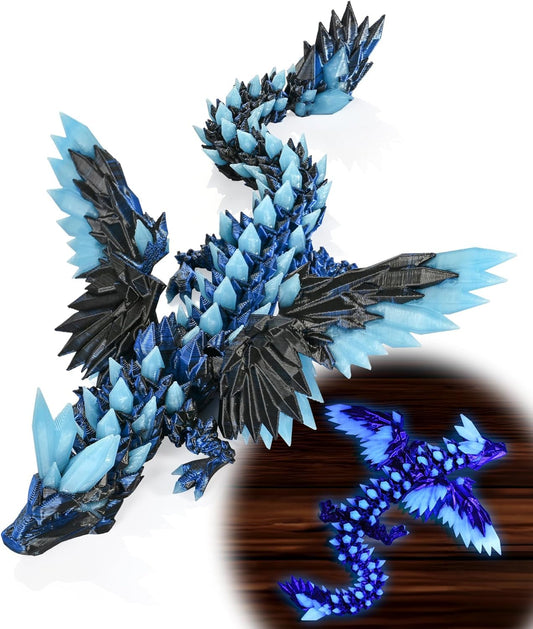 Dragon with Wings Glow in The Dark