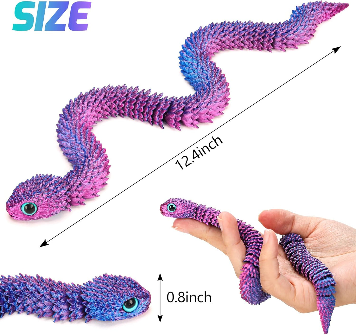6 PCS  Snake Toys