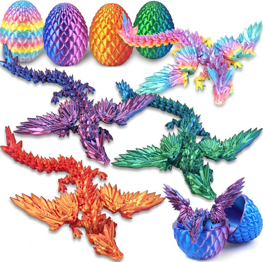4 Pack Dragon Eggs with Wings