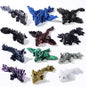 12PCS 3D Printed Dragon Set