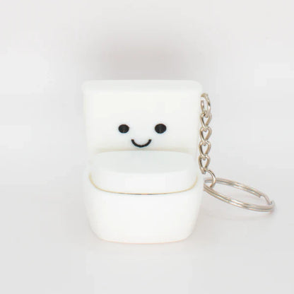 3D Printed Chubby Clicky Toilet Keychain