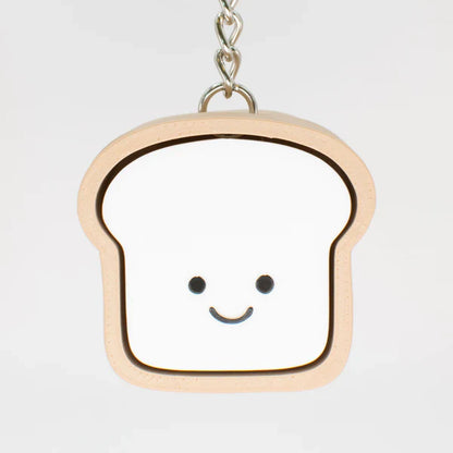 3D Printed Loafy Clicky Bread Keychain