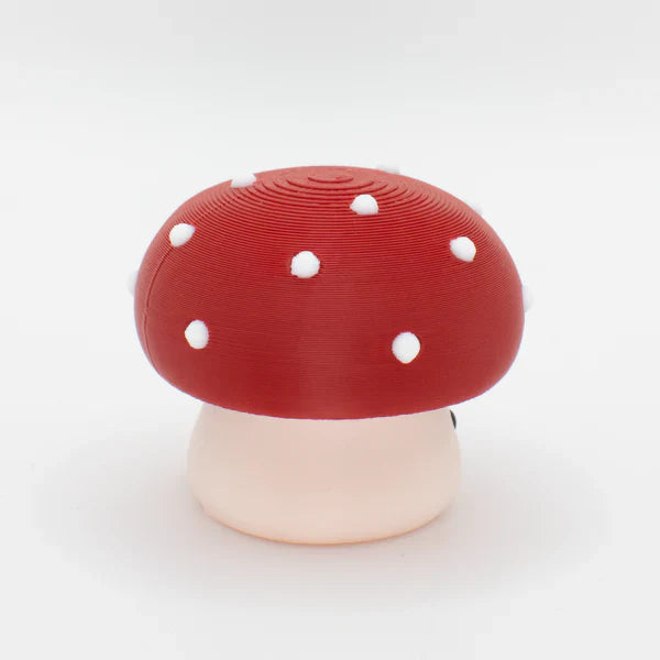 3D Printed Chubby Clicky Mushroom Desk Buddy / Keychain