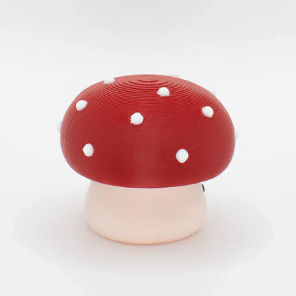 3D Printed Chubby Clicky Mushroom Desk Buddy / Keychain