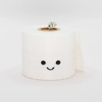 3D Printed Spinny Toilet Paper Keychain (Retired)