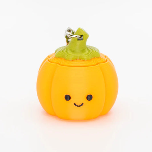 Cheeky Clicky Pumpkin Keychain
