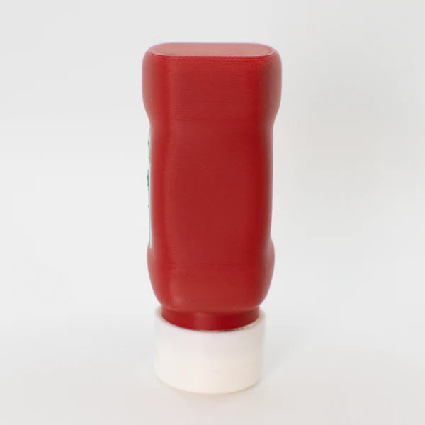 Funny Clicky Ketchup & Mustard Keychain