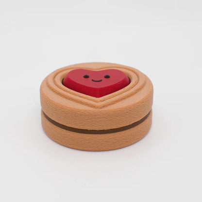 Clicky Jelly Biscuit Keychain