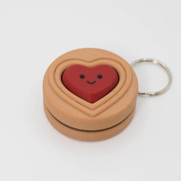 Clicky Jelly Biscuit Keychain