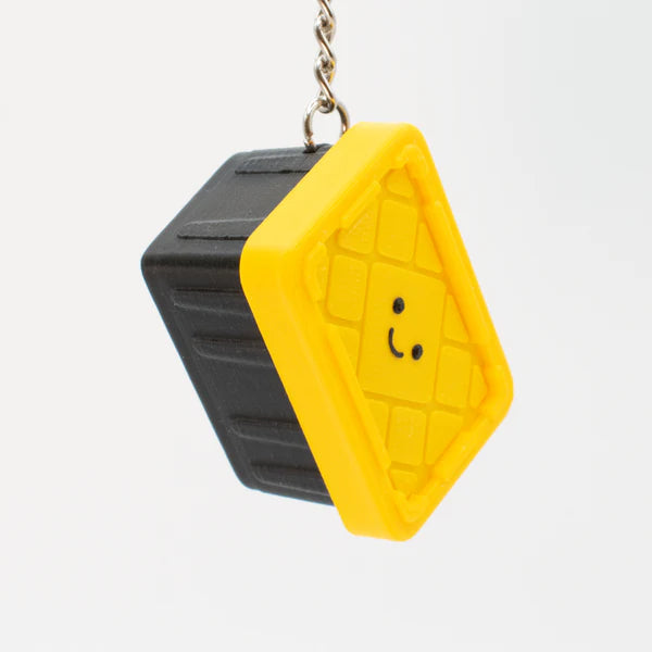 Chubby Clicky Storage Bin Keychain